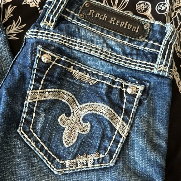 Rock Revival low rise jeans - Picture 2 of 10